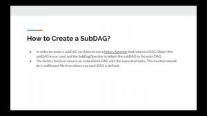 Apache Airflow | Minimising DAGs With SubDAGs