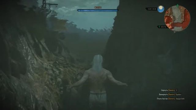 The Witcher 3. Геральт ныряет смотреть онлайн