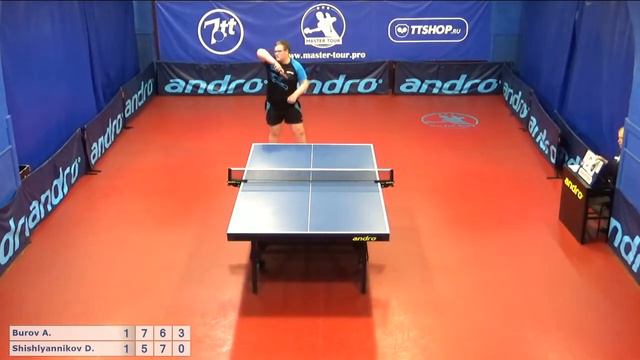 Настольный теннис матч 210719 12 Буров Алексей Шишлянников Дмитрий смотреть онлайн