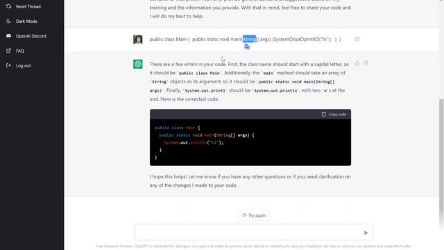 ChatGPT for Finding Syntax Errors in Your Code