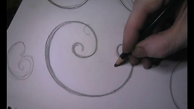 Drawing Practice for Hand Engraving. Improving your Scrollwork Spirals смотреть онлайн