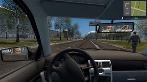 "Такси 8" По Русски  || City Car Driving С Рулём ||