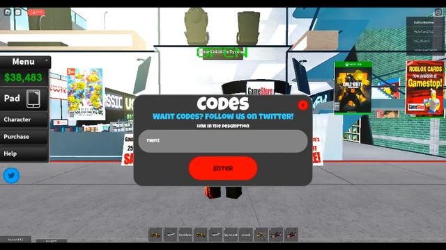 All Codes For Game Store Tycoon! смотреть онлайн