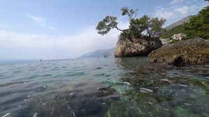 ХОРВАТИЯ. В ШОКЕ ОТ КРАСОТЫ МОРЯ. ПЛЯЖ ПУНТА РАТА. БРЕЛА. ОТДЫХ В ХОРВАТИИ.