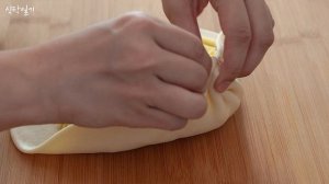 [오븐없이!] 화덕에 구운 것 같은 감자치즈빵! (후라이팬으로 맛있는 빵 만들기, Potato Cheese Bread)