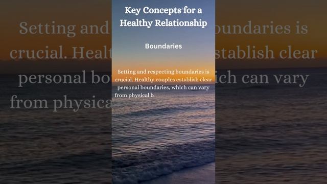 Key Concepts for a Healthy Relationship - Boundaries / Part 06 #healthyrelationships смотреть онлайн
