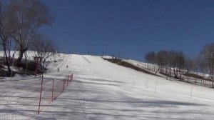 Контрольная тренировка. Слалом. 3-я попытка.