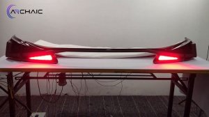 Full LED Tail Lights - For Lexus IS250 2006-2012 - Smoked