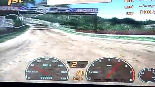 Gran Turismo 3 A-spec - Tahiti Maze Mitsubishi Lancer Rally Car смотреть онлайн