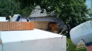 2 ВАРИАНТА, КАК БЫСТРО НАТЯНУТЬ ШНУРКУ ПРИ КЛАДКЕ ГАЗОБЕТОННЫХ БЛОКОВ