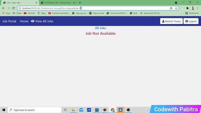 Online Job Portal- 02 Java Project Tutorial | Advance Java Project | Servlet, Jsp,Mysql Java Projec смотреть онлайн
