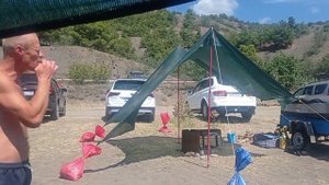 Обзор палаточного лагеря крымских дикарей! Крым Морское кемпинг Чобан Кале
