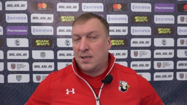 Послематчевые комментарии тренеров Мамонтов Югры и Белых Медведей. 9.02.2020 смотреть онлайн
