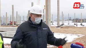В Вохтоге Грязовецкого района строят крупнейшее в России производство фанеры