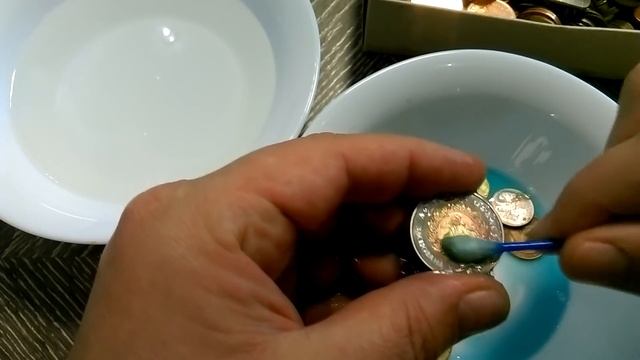 #Монета #ОБЗОР Пожалуй лучшее средство для МЫТЬЯ И ЧИСТКИ монет! смотреть онлайн