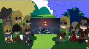 [🇬🇧] Lotr react to Sauron vs Lich King  [🇷🇺]  Реакция Lotr на Битву Саурона и Короля лича