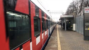 ЭГ2ТВ-011 Иволга 1.5 ЦППК Перекраска МЦД На станции Покровское
