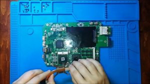 Разборка и техническое обслуживание ноутбука Dell Vostro 1510.