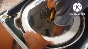 Samsung wobble deep cleaning Subrang dumi