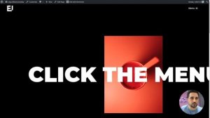Elementor Design Tutorial: Create a Full Screen Menu With Text Stroke and Motion Effects