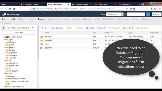 Setup Laravel Login Authentication in Simple and Easy Steps on a cPanel Shared Hosting - (Hindi)