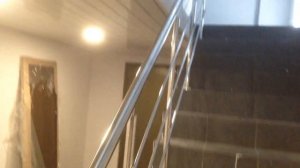 Хромированные перила для лестниц на заказ