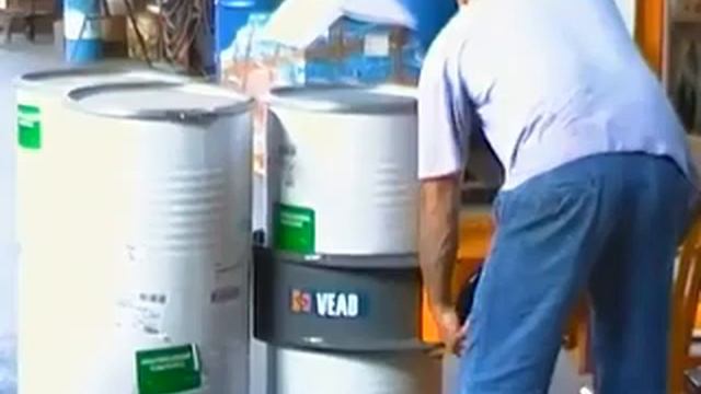 BS120 DVL - идеальная тележка для перемещения бочек смотреть онлайн