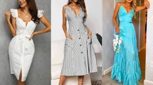 ?ШИКАРНЫЕ ФАСОНЫ САРАФАНОВ ВЕСНА-ЛЕТО 2023-2024?