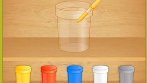 Развивающий мультик для ребенка  Изучаем смешивание цветов красок  Что будет если смешать два цвета