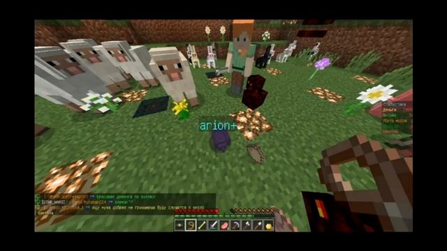 Minecraft выживание на сервере ru game часть 1 приручение питомца. смотреть онлайн