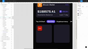 Crypto Investment  App Design in figma - Wireframe/UI/UX Design