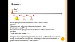 Учимся решать задачи на движение. Урок1. Введение в понятия.