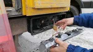 реставрация фонарей Мерсердес Т1