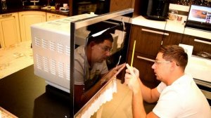 Как расчитать зазоры между духовкой LEX EDM 070 IX и СВЧ LEX BIMO 20.01 inox