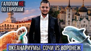 Галопом НЕ по Европам - ОКЕАНАРИУМЫ. ВОРОНЕЖ VS СОЧИ