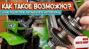 КАК ТАКОЕ ВОЗМОЖНО? Почему шумит редуктор китайского мотоблока Forza ECO 7 л.с. Форза