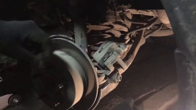 Весёлая замена тормозных колодок hyundai elantra hd