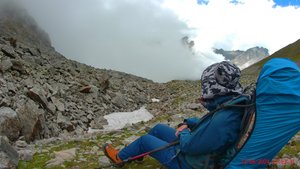 Архыз. пер.Кынхара (Совы), о.Удачи, о.Кварцевое, о.Голубое. 12.08.2024г.