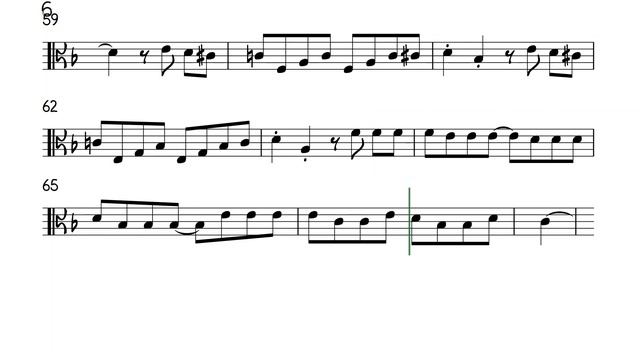 Tico Tico D Minor 130bpm Viola Sheet Music Backing Track Play Along Partitura смотреть онлайн