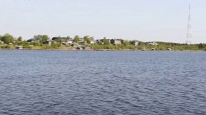 Причал в Рабочеостровске, Карелия. Отплытие на Соловки.