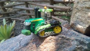 Plasticine product ? John Deere 9630T Пластилиновая лепка John Deere 9630T
