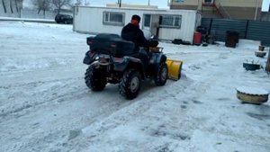 отвал для квадроцикла своими руками