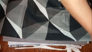 Распаковка лоскута от 70см. до 120см. Из Магнатекс.