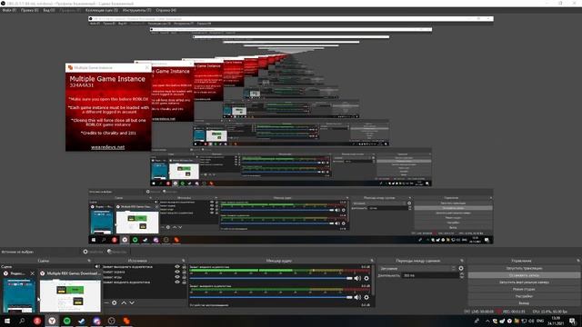 КАК ЗАЙТИ С 2 АККАУНТОВ В РОБЛОКСЕ?! смотреть онлайн