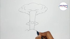 How to Draw Nuclear Explosion