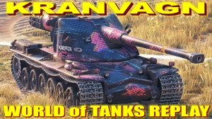 Кранвагн World of Tanks Replays [ 5 Kills 12,1K Damage ]