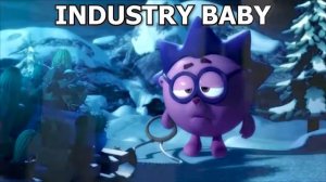 Крош кричит разными мелодиями - гимн Украины, industry baby, crab rave