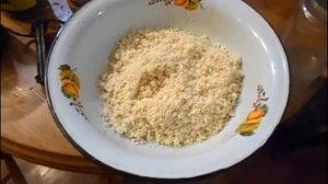Приготовление хрена(Васаби).