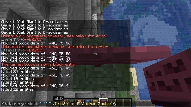 How to Run a Command FROM A SIGN in Minecraft 1.19 | Clickable Command Signs (Minecraft Tutorial) смотреть онлайн