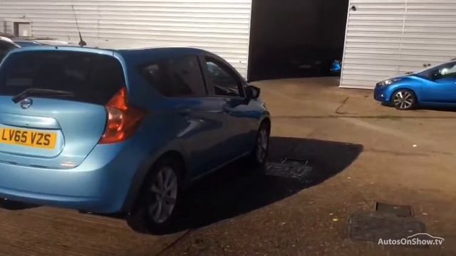 NISSAN NOTE TEKNA DIG-S BLUE 2015 смотреть онлайн